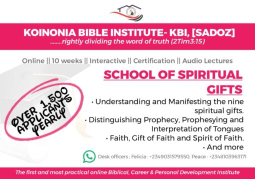 school of spiritual gifts